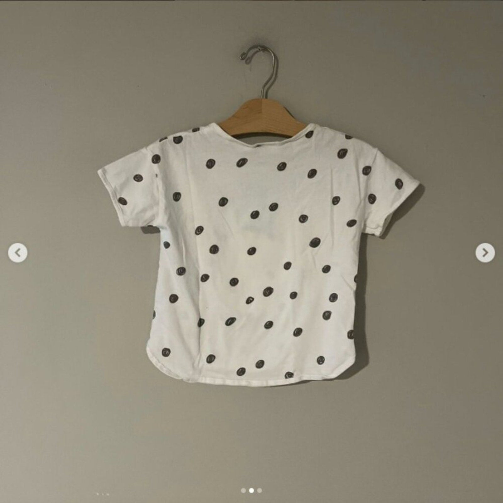 zara girls' pineapple tee 3-4Y