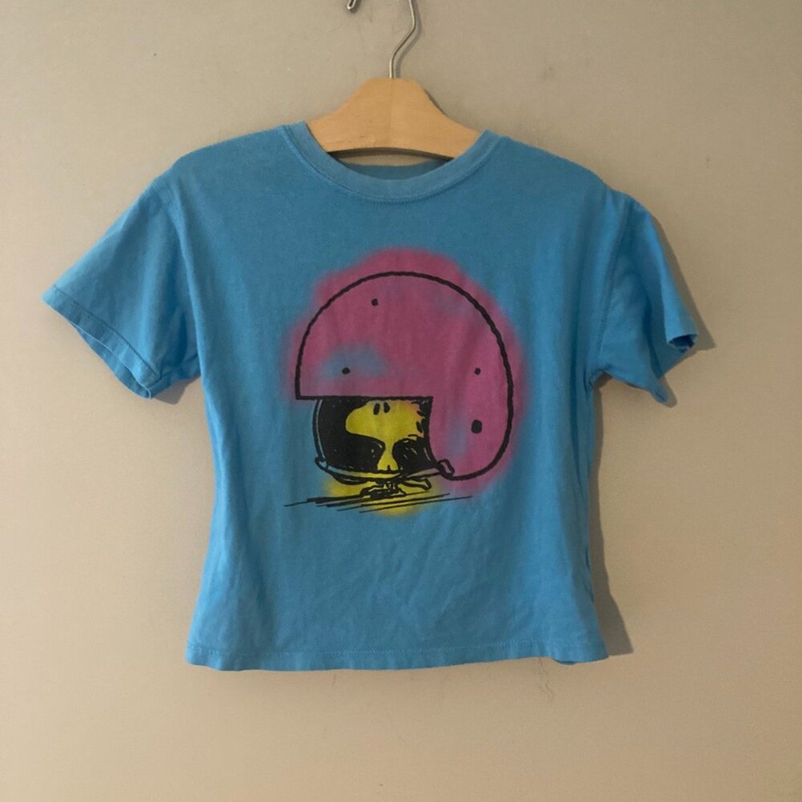 zara boys' blue graphic tee shirt 6Y