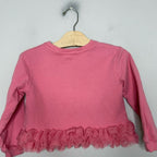 peek girls' pink long-sleeve 4-5Y