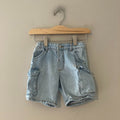 zara boys' denim cargo shorts 18-24M
