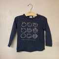 zara boys' long sleeve graphic tee 4-5Y