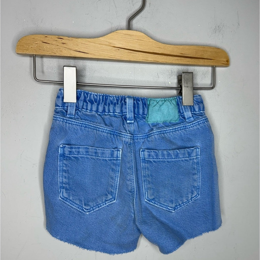 zara toddler girls' denim shorts 2Y