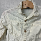 zara boys' linen cotton cream shirt 2-3Y