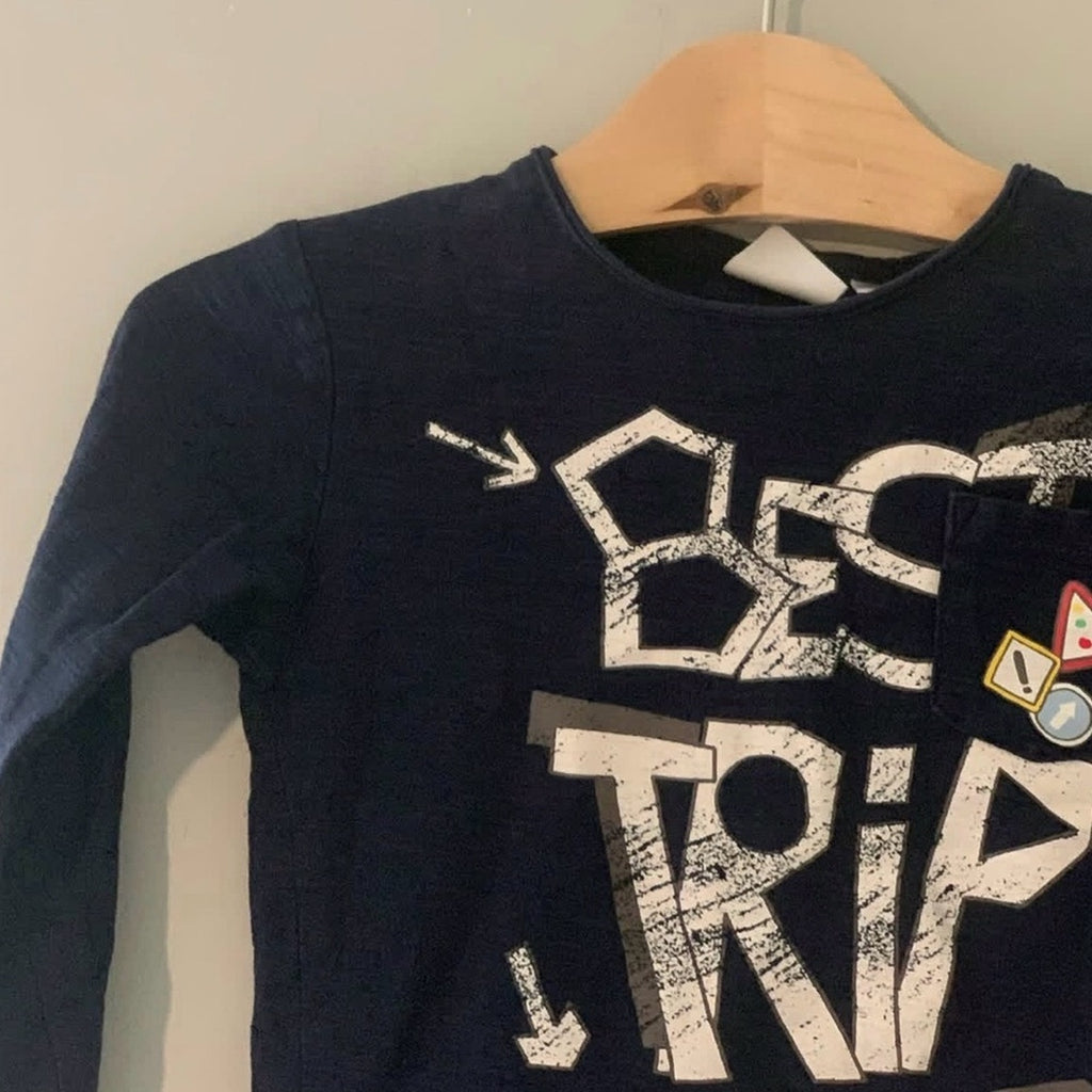zara boys' tee best trip 2-3Y