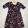 hanna andersson apple dress 5Y