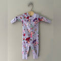 hanna andersson girls' purple nutcracker zippy 0-3M