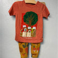 tu kids vegetable pajama set 18-24M