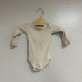 quincy mae beige bodysuit 6-12M