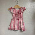 peek little peanut flutter sleeve romper 2T