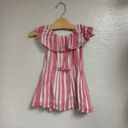 peek little peanut flutter sleeve romper 2T