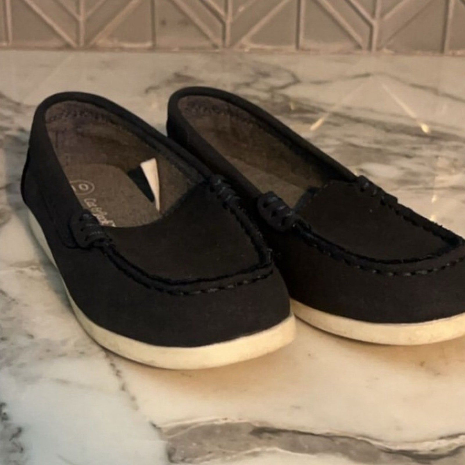 cat & jack boys' loafers 10c