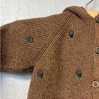 zara acorn print cardigan 6-9M