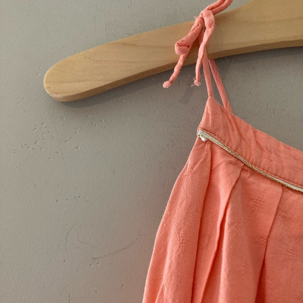 zara girls’ coral slip dress 4-5Y