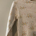 zara girls’ floral pointelle shirt 5Y