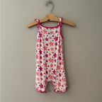 kickee pants pink star romper 18-24M