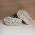 adidas kids white superstars sneakers 4c