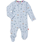 magnetic me footie blue 0-3M