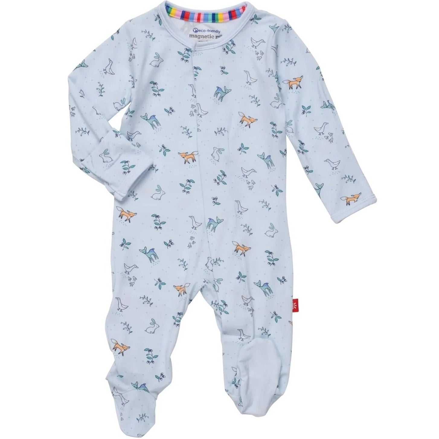 magnetic me footie blue 0-3M