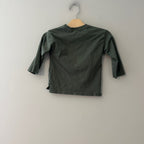 zara boys' gray long-sleeve 18-24M