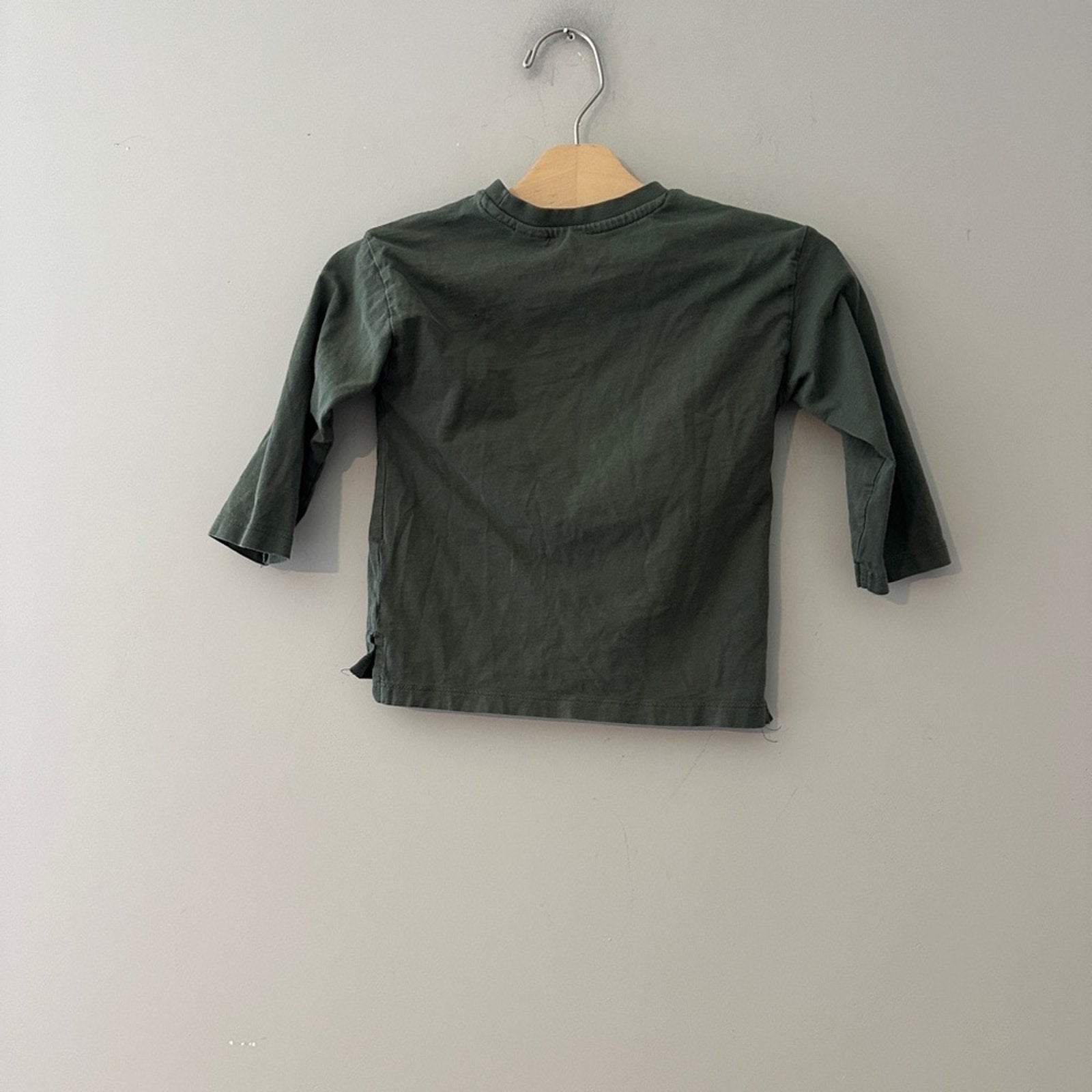 zara boys' gray long-sleeve 18-24M