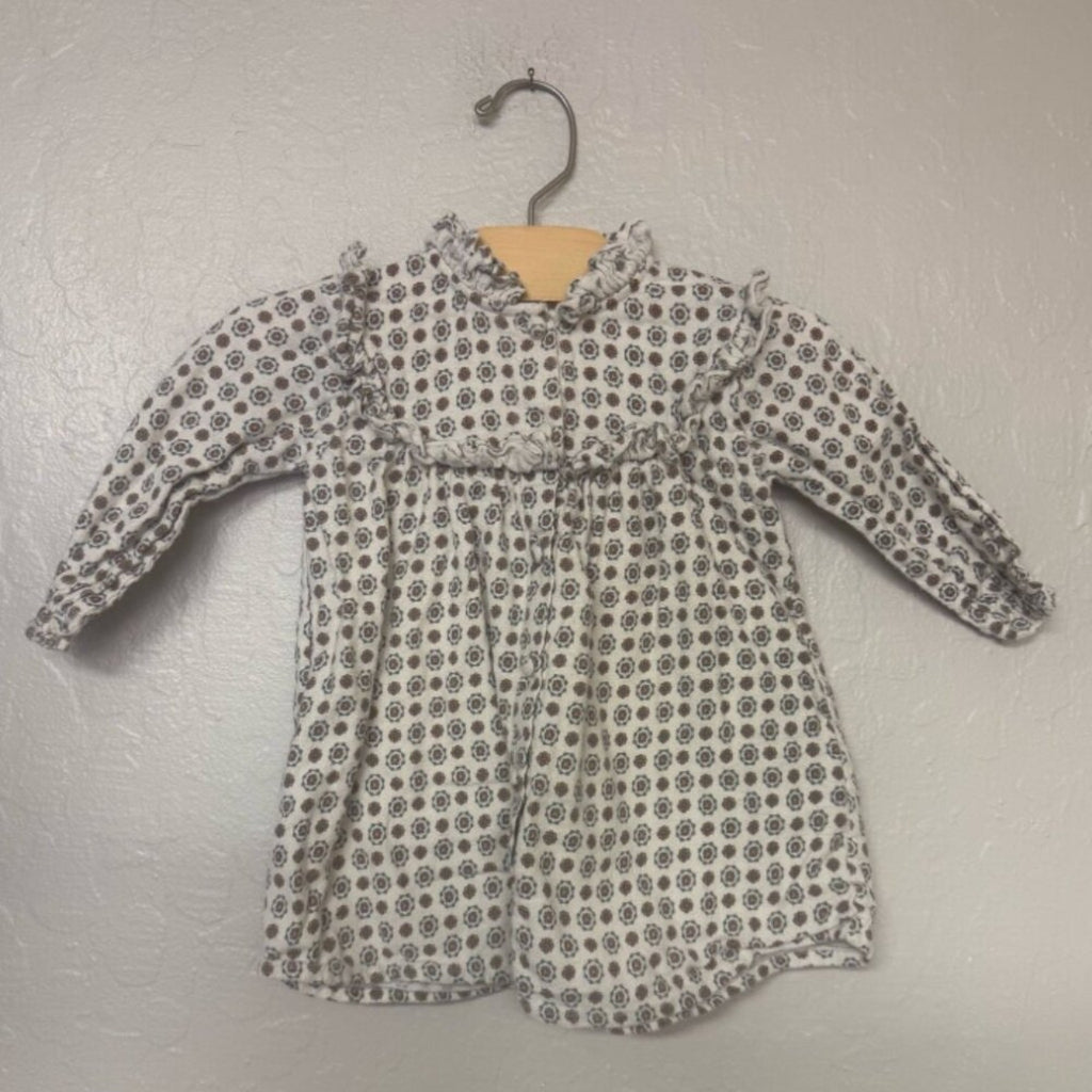 louis louise floral dress 12M