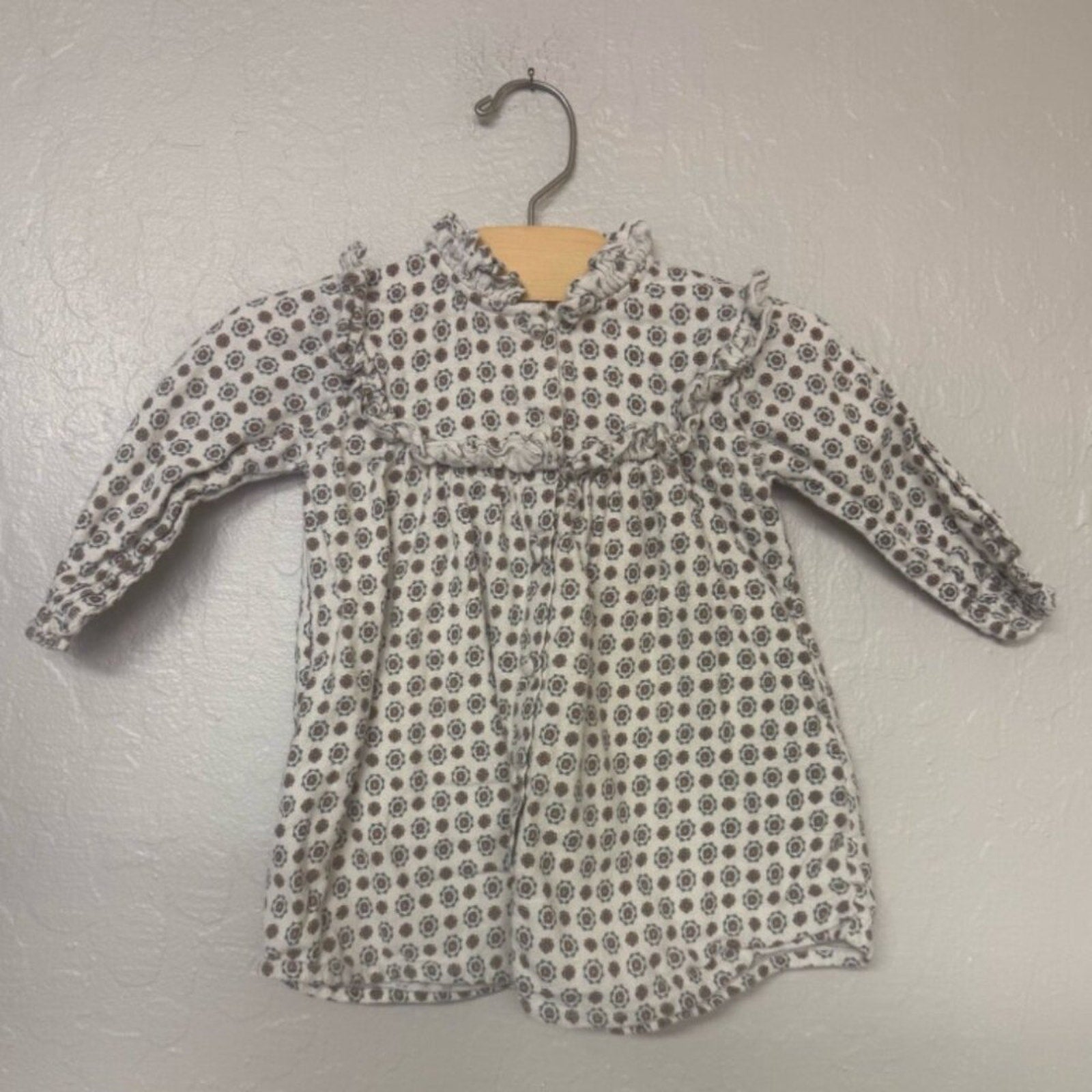 louis louise floral dress 12M