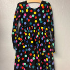 hanna andersson polka dot dress 8Y