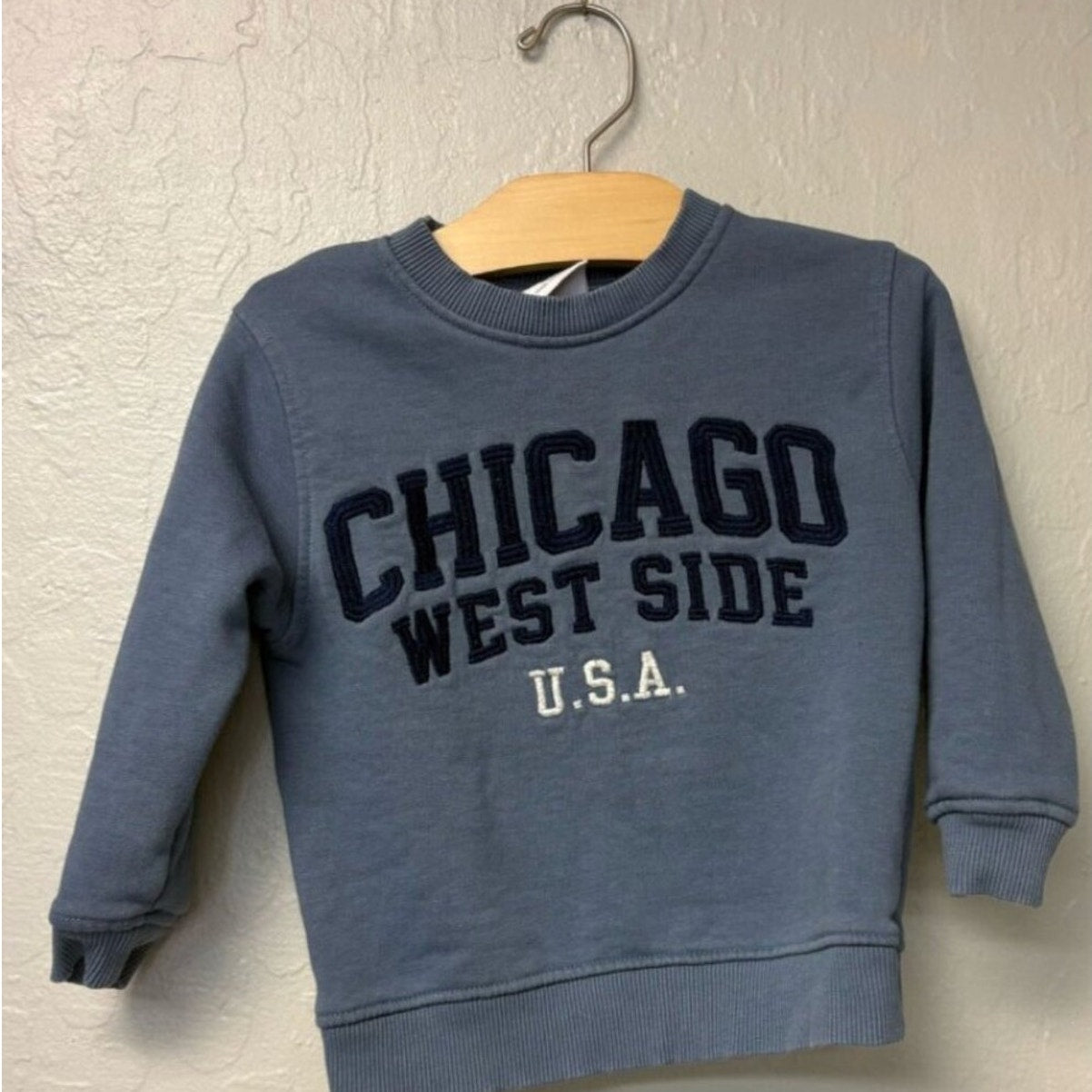 zara chicago sweatshirt 2-3Y