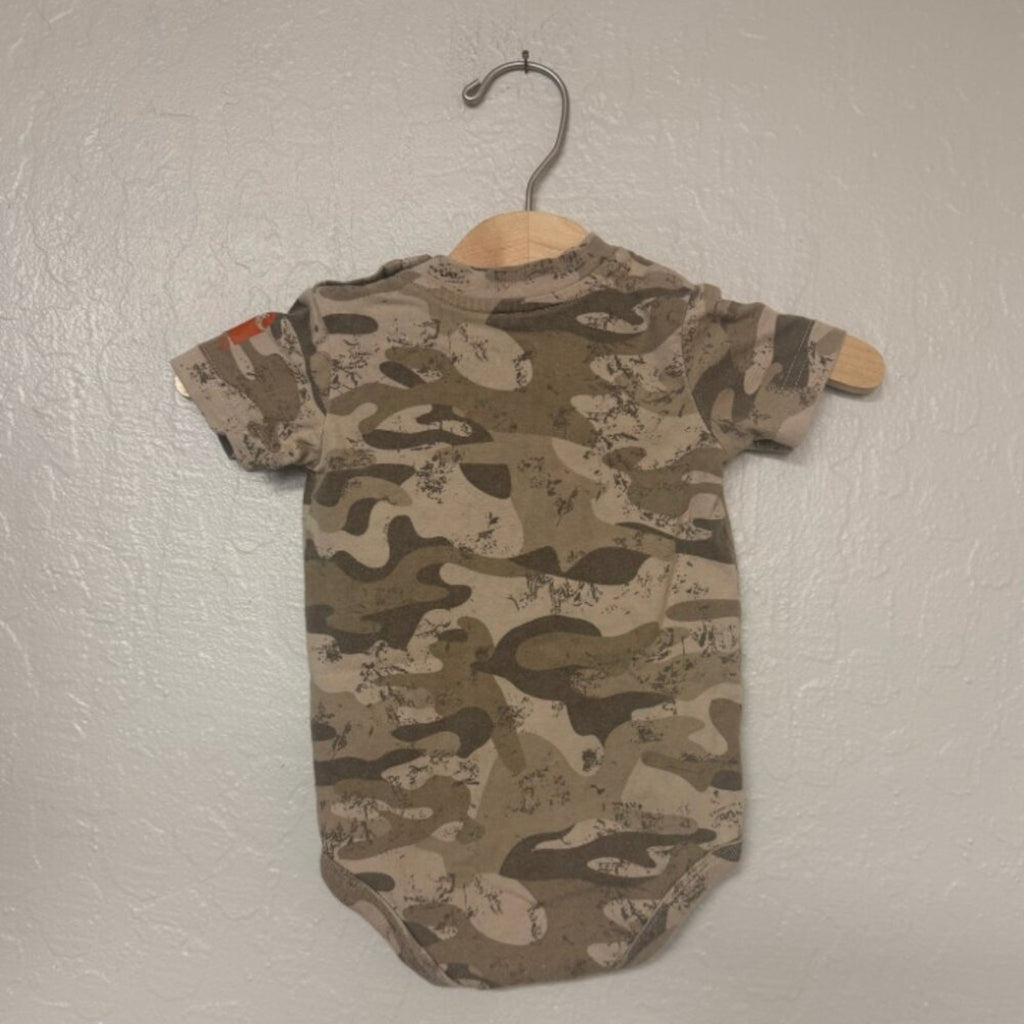 carhartt camo onesie 9M