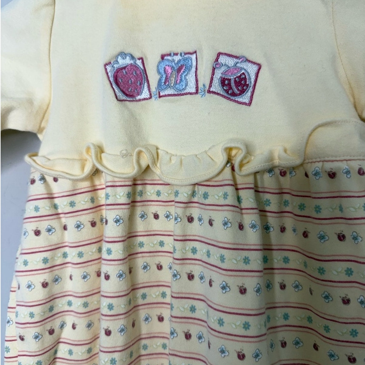 vintage honors baby 1980s romper 3-6M