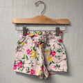 janie and jack floral paperbag shorts 2Y
