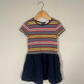 baby gap striped combo dress 4Y