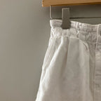 zara girls' white denim skirt 6Y