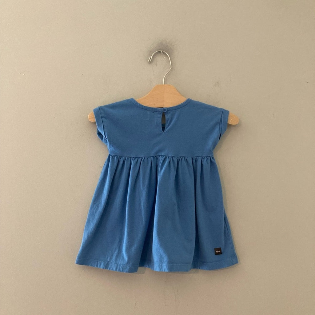 tea collection blue starfish dress 9-12M