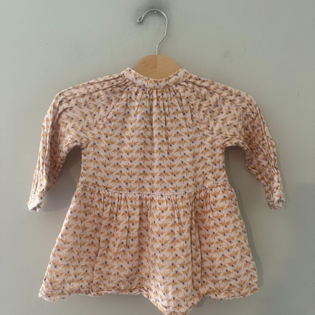 gingersnaps pink dress 12M