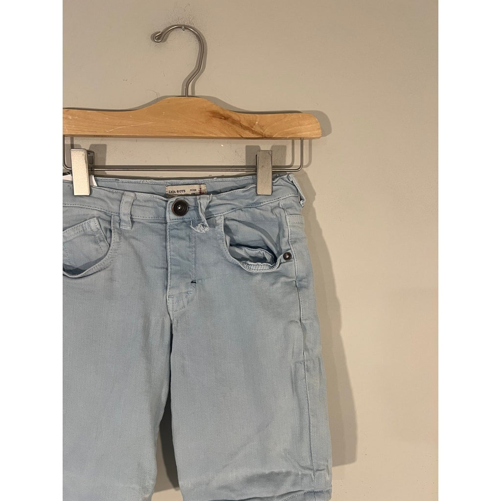 zara boys' denim shorts 7Y
