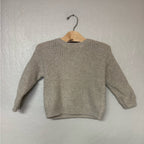 zara boys' beige knit sweater 1.5Y