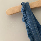 zara blue pinafore 12-18M