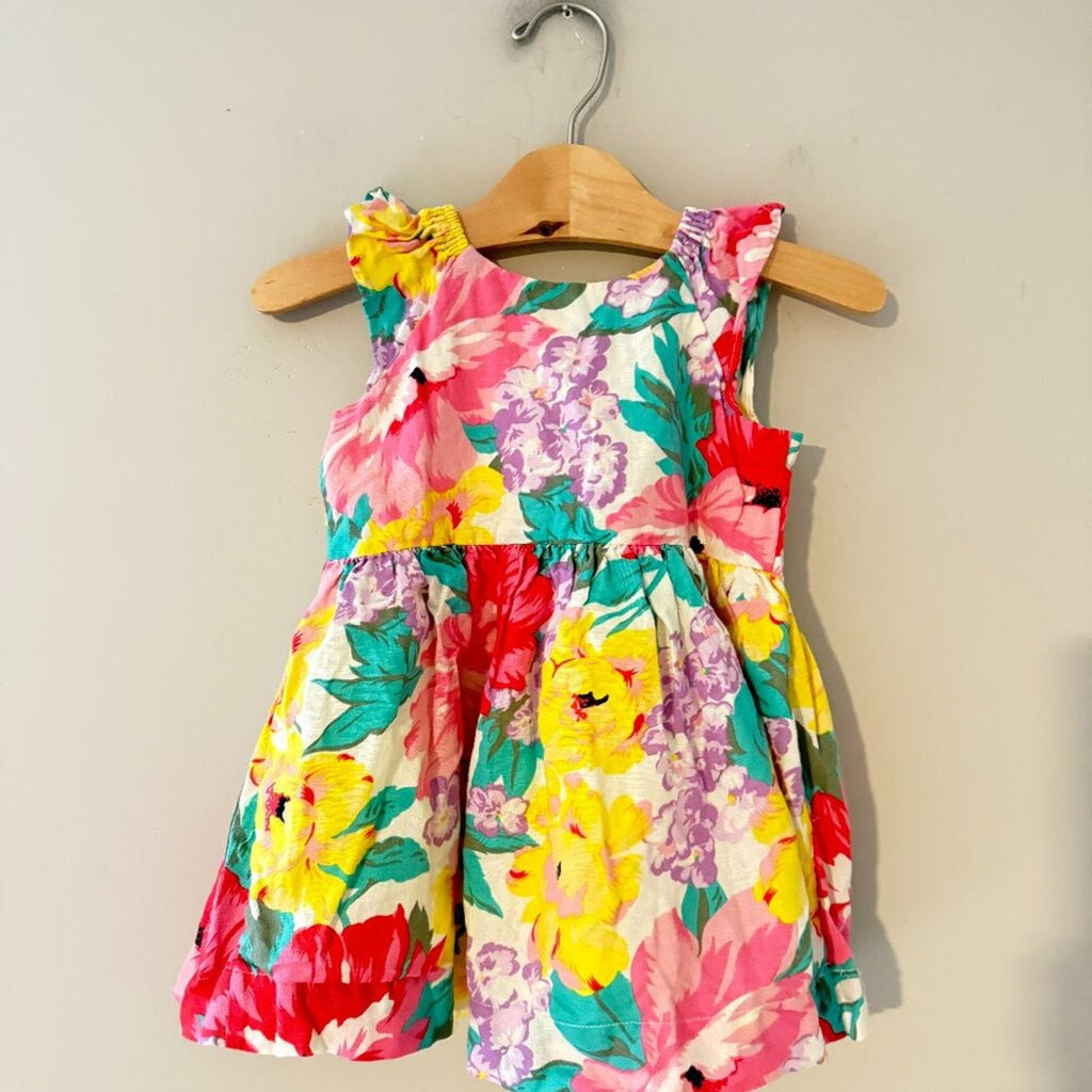 baby gap y2k vintage floral dress 2Y
