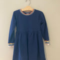 hanna andersson ringer dress 6-7Y