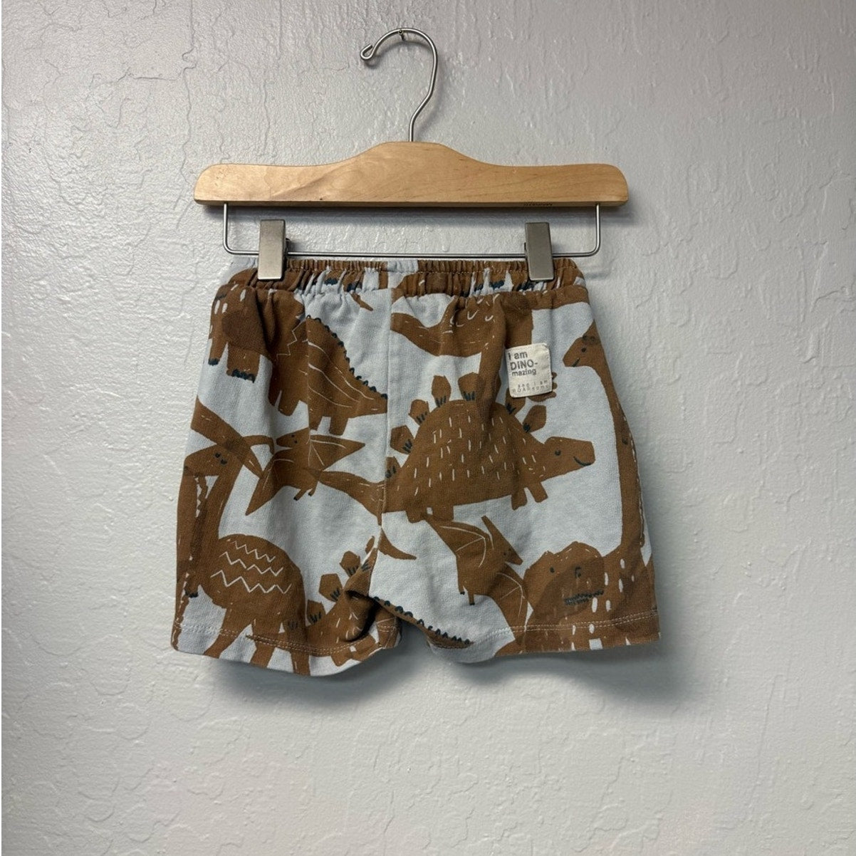 zara boys' dinosaur shorts 3-4Y
