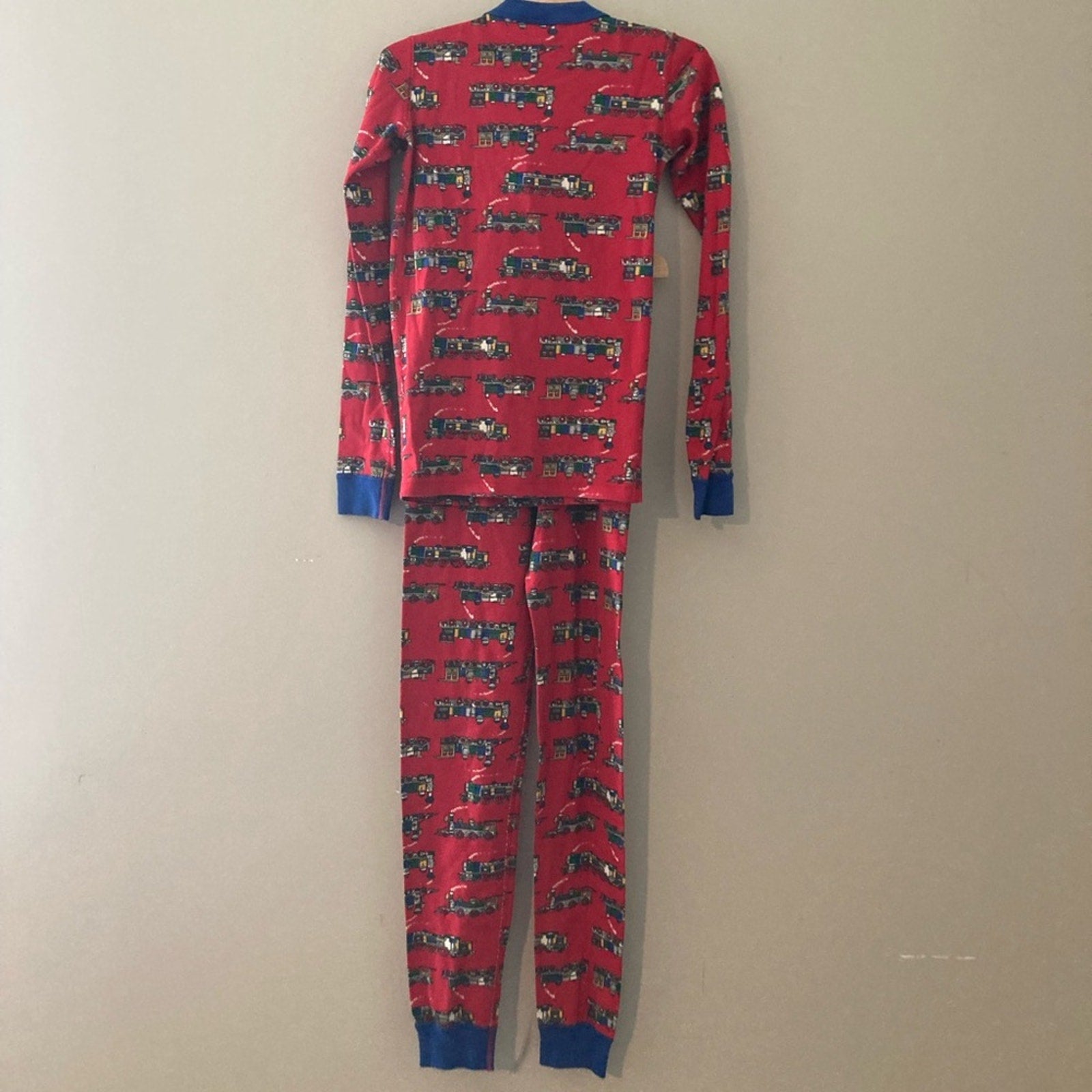 hanna andersson red holiday pajama set 10Y