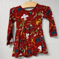 little sleepies red harry potter dress 12-18M