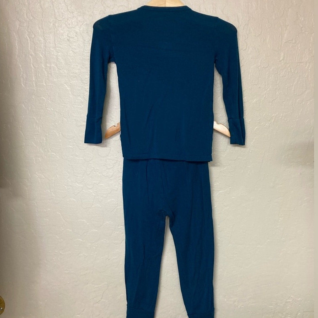 posh peanut bamboo teal set 3-4Y