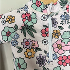 little haven cloth floral rashguard swim 12-18M