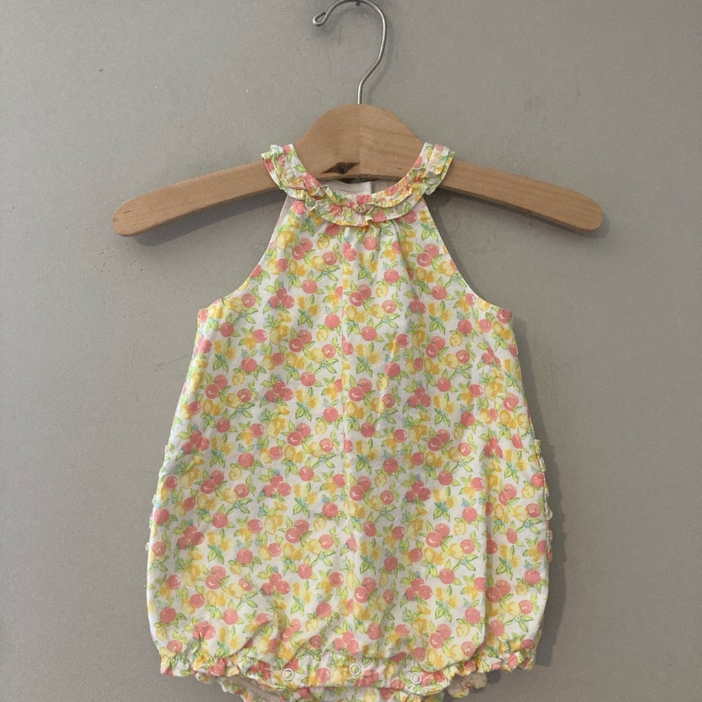 janie and jack girls' fruit romper 6-12M