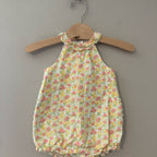 janie and jack girls' fruit romper 6-12M