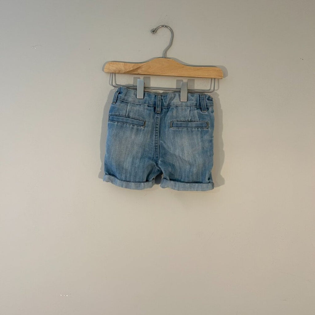 zara boys' jean shorts‎ 18-24M