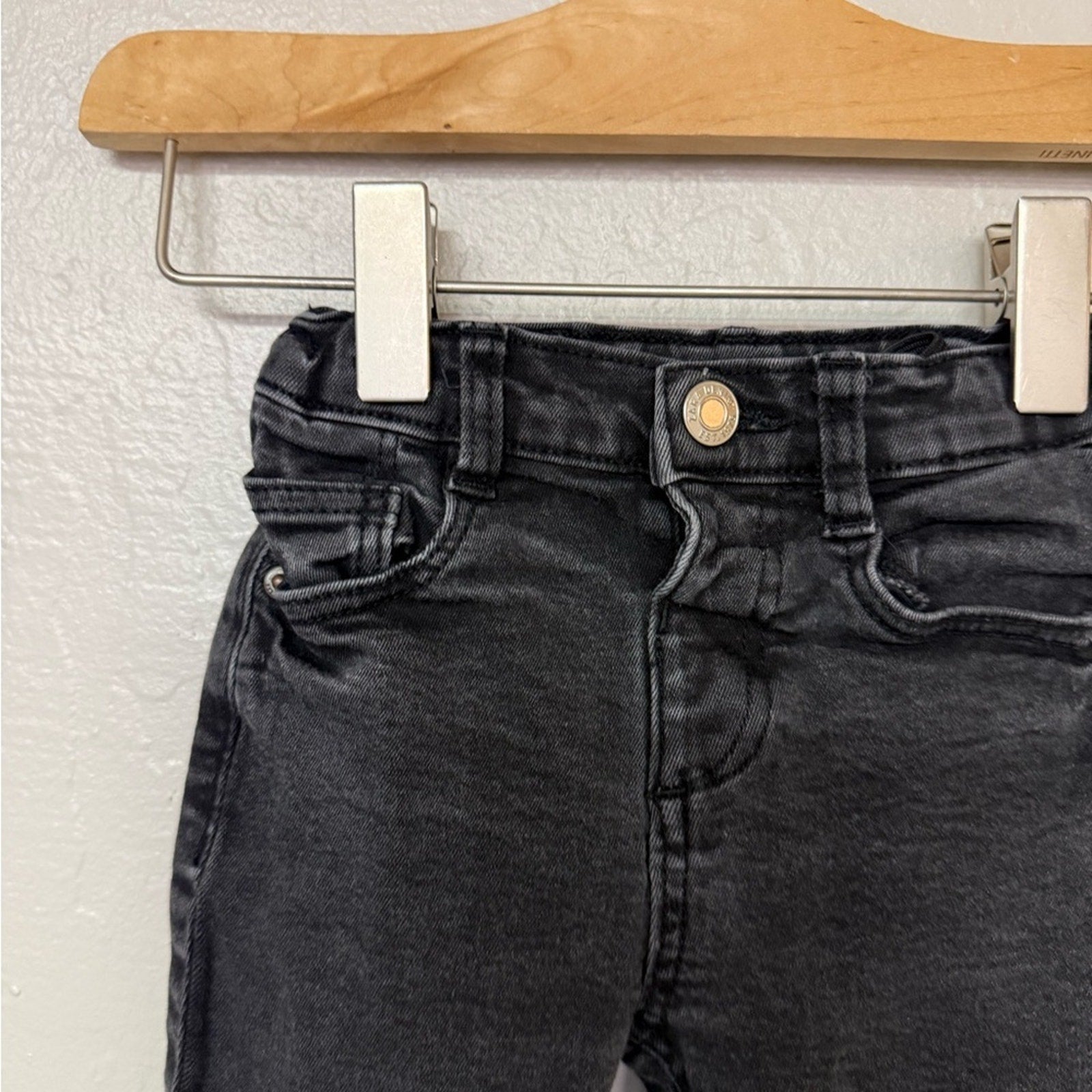 zara boys' black skinny jeans 18-24M