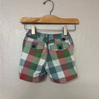 tea collection boys' plaid shorts 12-18M